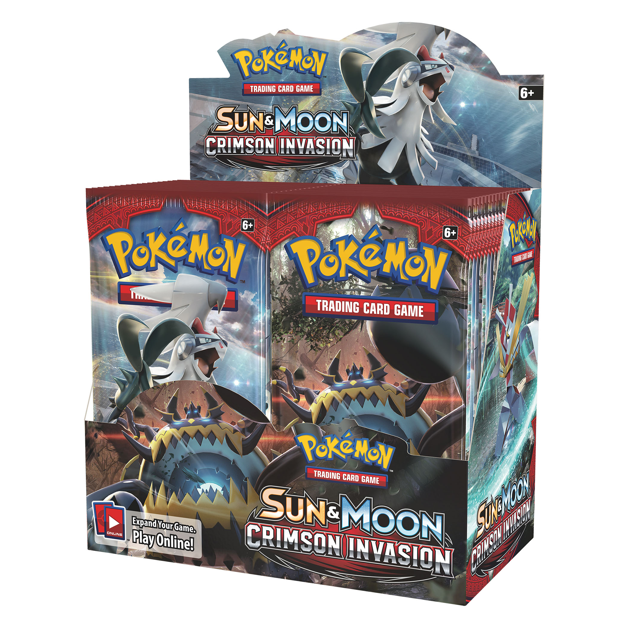 Pokemon Cards Sun & Moon Crimson Invasion Booster Pack