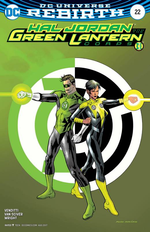 HAL JORDAN AND THE GREEN LANTERN CORPS #22 VARIANT ED