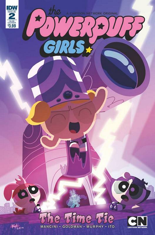 POWERPUFF GIRLS TIME TIE #2 (OF 3) SUBSCRIPTION VARIANT
