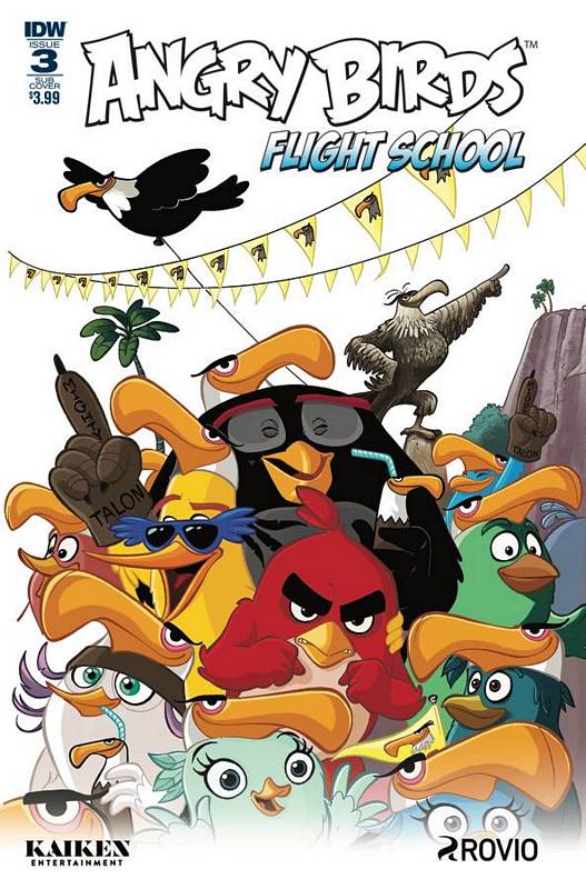 ANGRY BIRDS FLIGHT SCHOOL #3 SUBSCRIPTION VARIANT