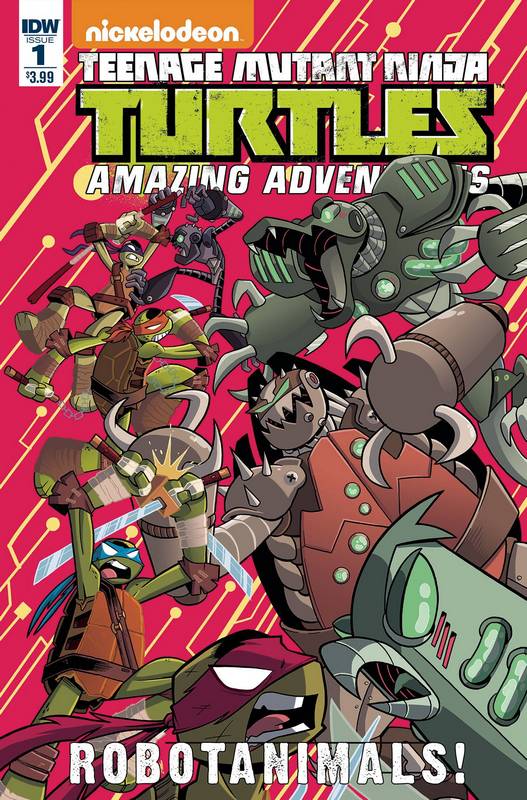 TMNT AMAZING ADVENTURES ROBOTANIMALS #1 (OF 3)