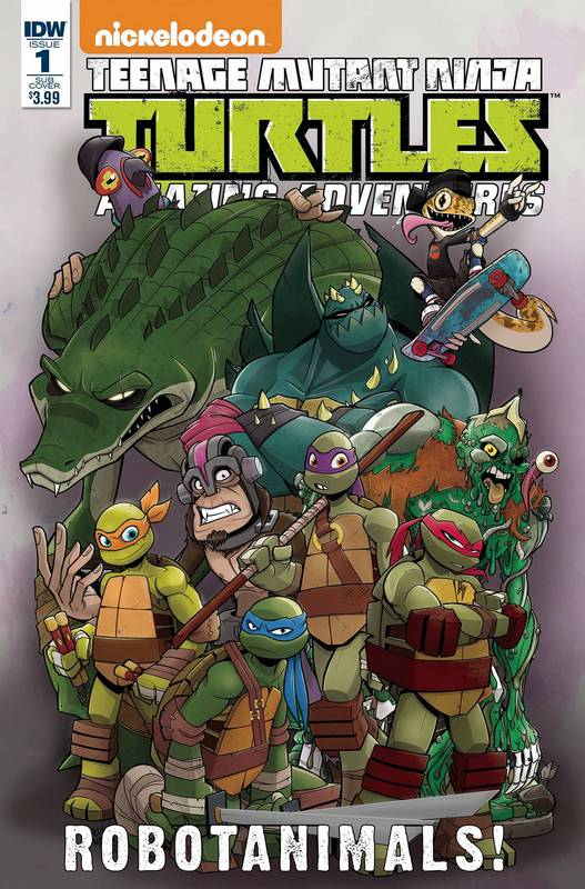 TMNT AMAZING ADVENTURES ROBOTANIMALS #1 (OF 3) SUBSCRIPTION VARIANT