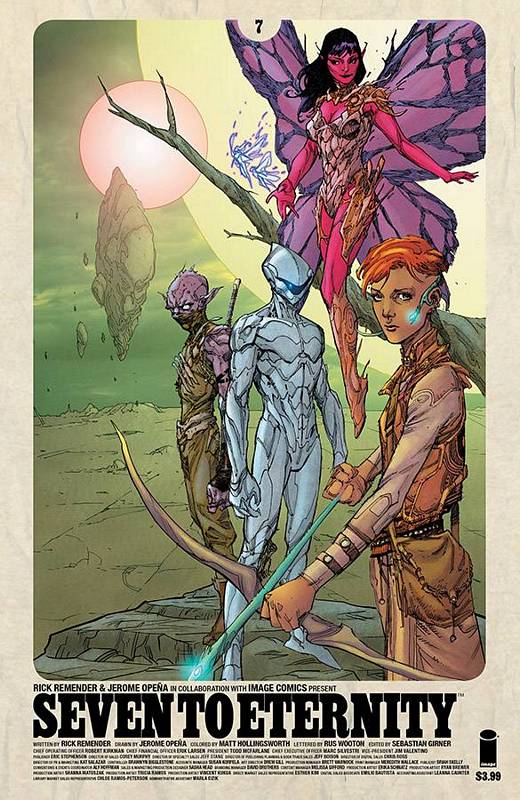 SEVEN TO ETERNITY #7 CVR B OPENA & HOLLINGSWORTH