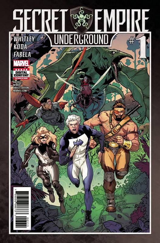 SECRET EMPIRE UNDERGROUND #1 SE