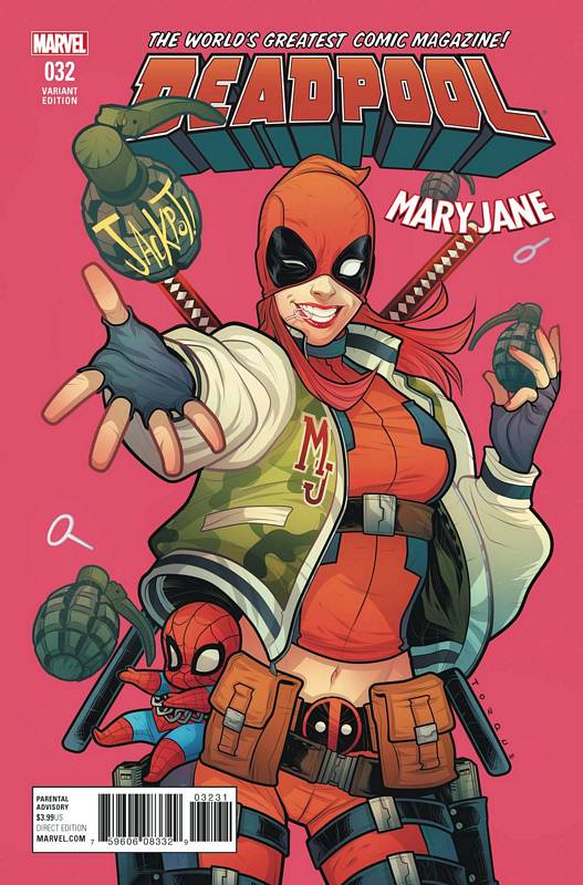 DEADPOOL #32 TORQUE MARY JANE VARIANT SE