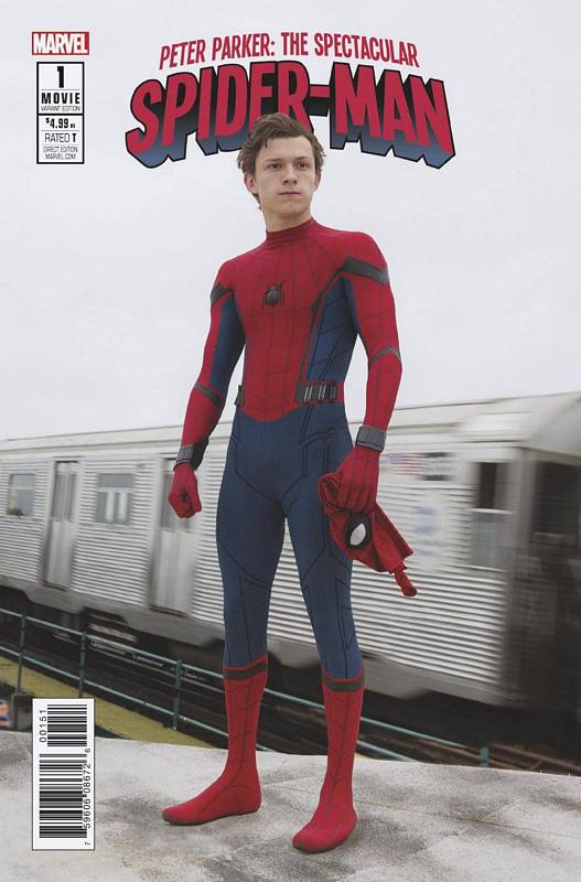 PETER PARKER SPECTACULAR SPIDER-MAN #1 1:15 MOVIE VARIANT