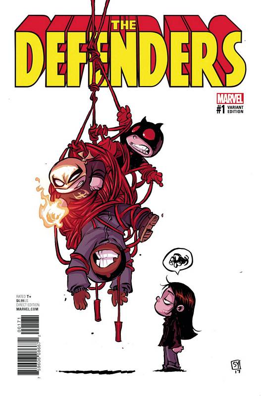 DEFENDERS #1 YOUNG VARIANT