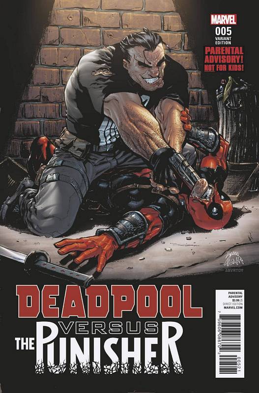 DEADPOOL VS PUNISHER #5 (OF 5) STEGMAN VARIANT