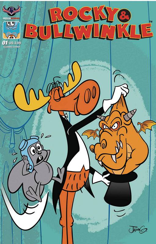 ROCKY & BULLWINKLE SHOW #1 CLASSIC GREENAWALT CVR