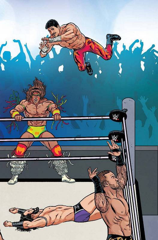 WWE #6 UNLOCK ROYAL RUMBLE SCHOONOVER VARIANT