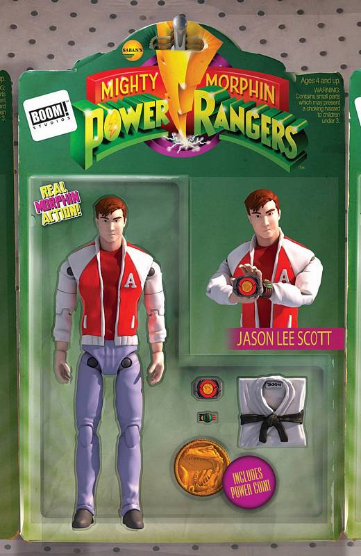 MIGHTY MORPHIN POWER RANGERS #16 UNLOCK ACTION FIGURE VARIANT