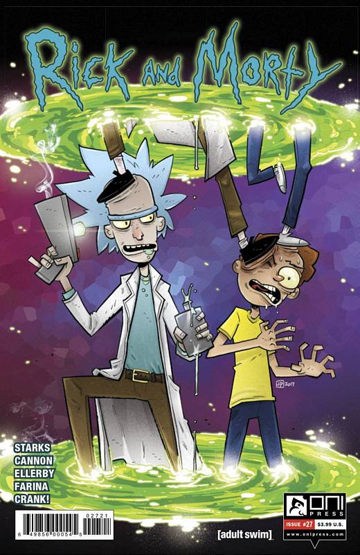 RICK & MORTY #27 INCV VARIANT PETERSON