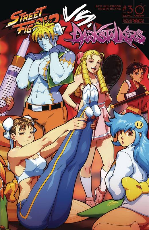 STREET FIGHTER VS DARKSTALKERS #3 (OF 8) CVR B PORTER