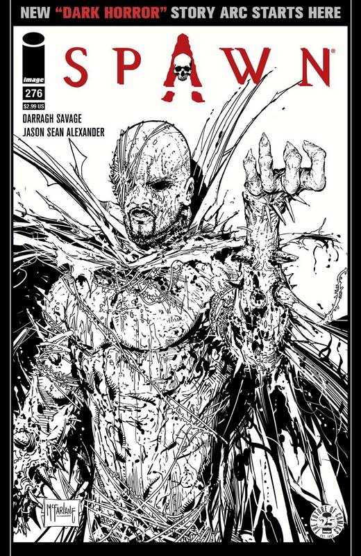 SPAWN #276 CVR C IMAGES OF TOMORROW VARIANT (MR)