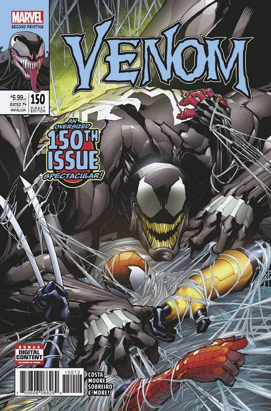 VENOM #150 SANDOVAL 2ND PTG VARIANT