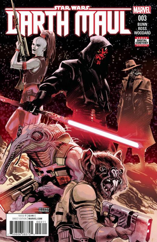 STAR WARS DARTH MAUL #3 (OF 5) 2ND PTG ALBERQUERQUE VARIANT