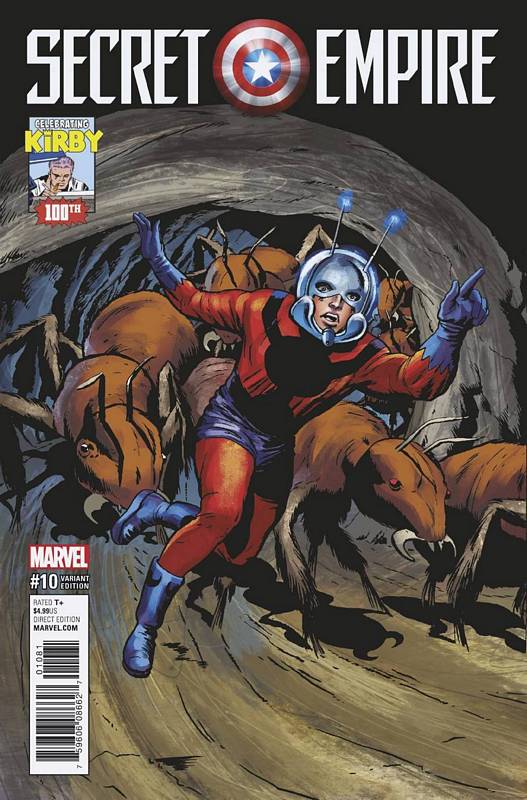 SECRET EMPIRE #10 (OF 10) 1:10 KIRBY 100 VARIANT SE