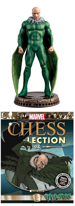 MARVEL CHESS FIG COLL MAG #94 VULTURE BLACK PAWN