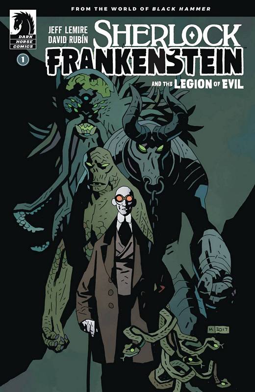 SHERLOCK FRANKENSTEIN & LEGION OF EVIL #1 (OF 4) VARIANT MIGNOLA CVR