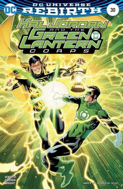 HAL JORDAN AND THE GREEN LANTERN CORPS #30 VARIANT ED