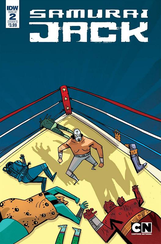 SAMURAI JACK QUANTUM JACK #2 (OF 5) CVR B CADWELL JOHNSON