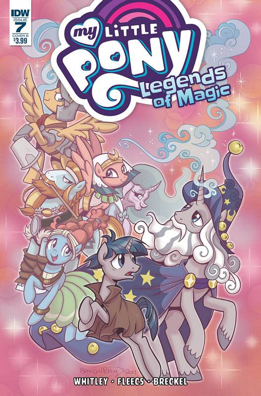 MY LITTLE PONY LEGENDS OF MAGIC #7 CVR B HICKEY