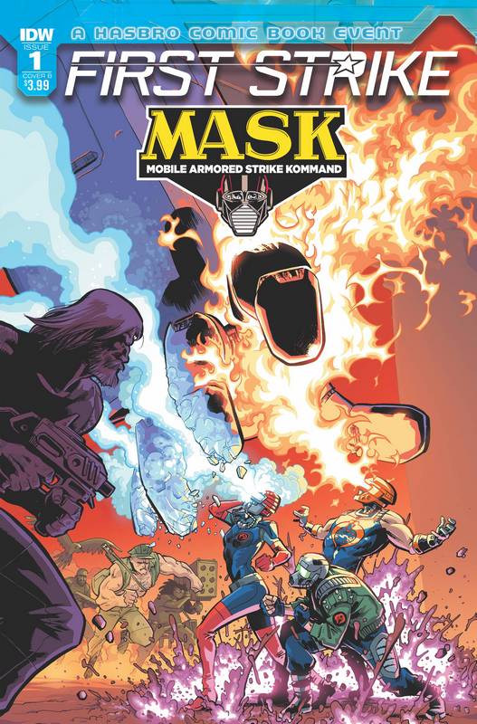 MASK FIRST STRIKE #1 CVR B KYRIAZIS