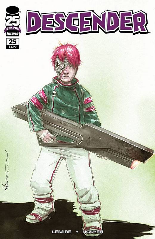 DESCENDER #25 CVR C WALKING DEAD #104 TRIBUTE VARIANT