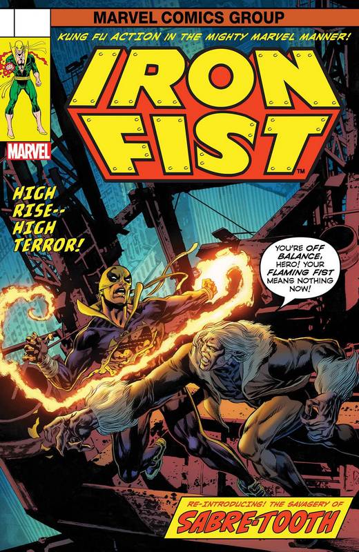 IRON FIST #73 PERKINS LH LENTICULAR VARIANT LEG