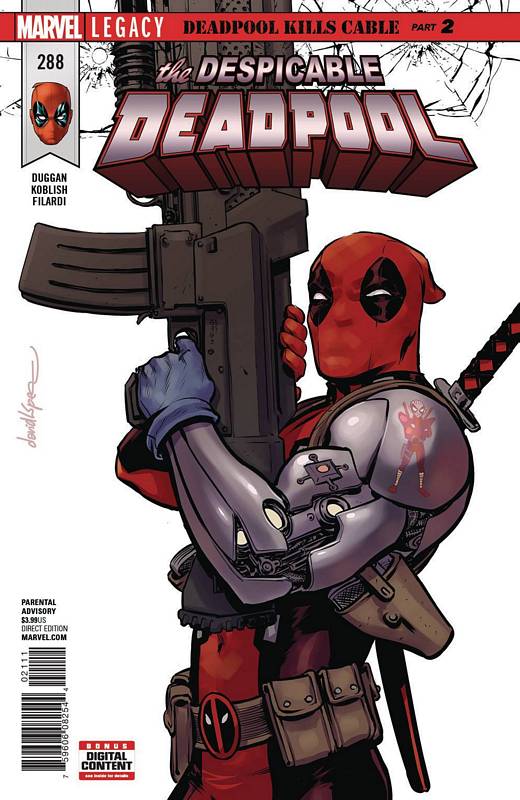 DESPICABLE DEADPOOL #288 LEG