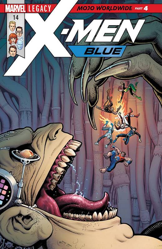 X-MEN BLUE #14 LEG