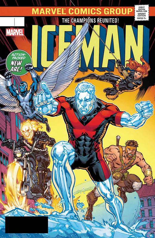 ICEMAN #6 RYAN LH LENTICULAR VARIANT LEG