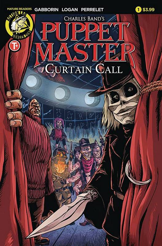 PUPPET MASTER CURTAIN CALL #1 CVR A LOGAN (MR)