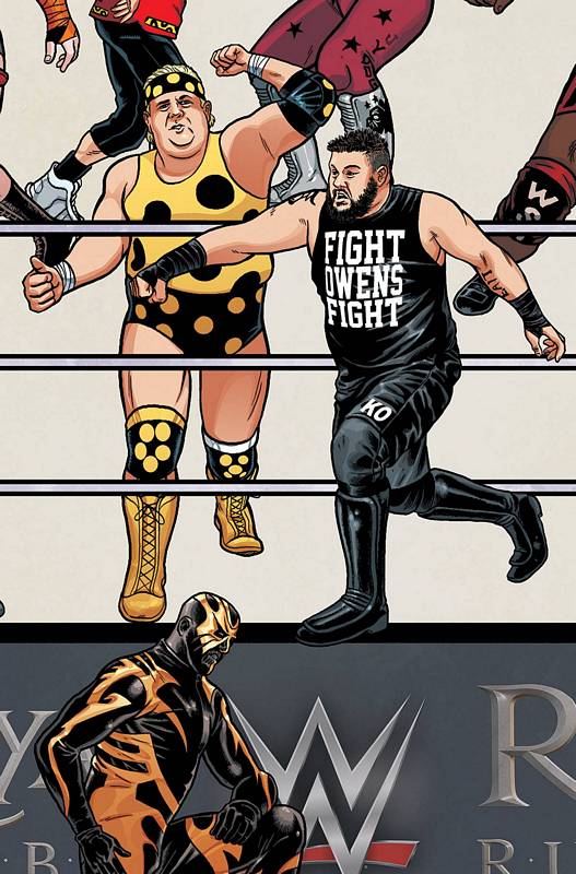 WWE #10 UNLOCKABLE ROYAL RUMBLE VARIANT