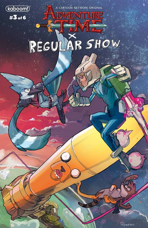 ADVENTURE TIME REGULAR SHOW #3 SUBSCRIPTION NGUYEN VARIANT