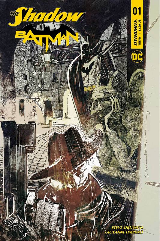 SHADOW BATMAN #1 CVR F SIENKIEWICZ