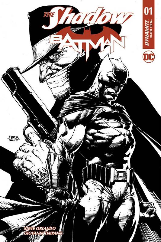 SHADOW BATMAN #1 CVR O 1:100 COPY FINCH VARIANT