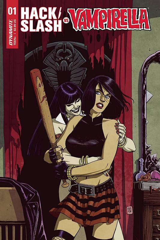 HACK SLASH VS VAMPIRELLA #1 (OF 5) CVR B SUDZUKA