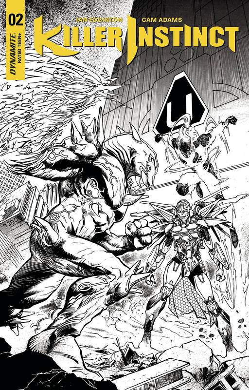 KILLER INSTINCT #2 CVR G 1:20 CINAR B&W VARIANT