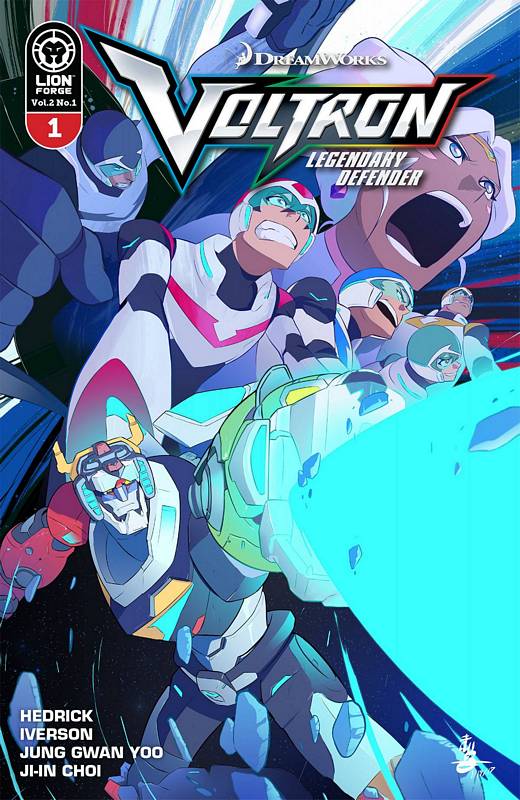 VOLTRON LEGENDARY DEFENDER VOL 2 #1 1:10 VARIANT