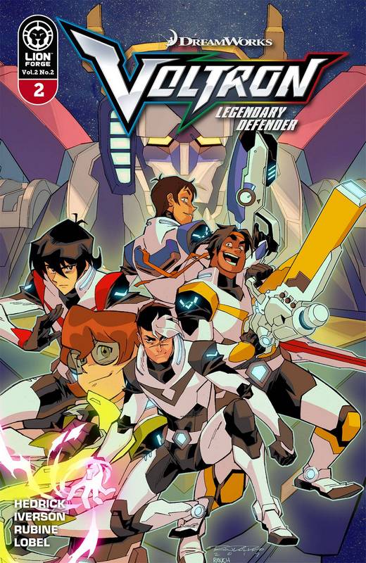 VOLTRON LEGENDARY DEFENDER VOL 2 #2 1:10 COPY VARIANT