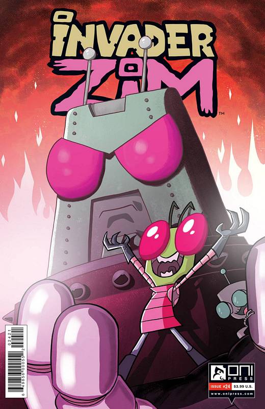 INVADER ZIM #24 DOVE VARIANT