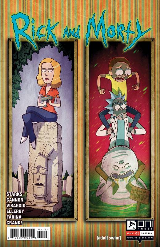 RICK & MORTY #31 INCV VARIANT VASQUEZ