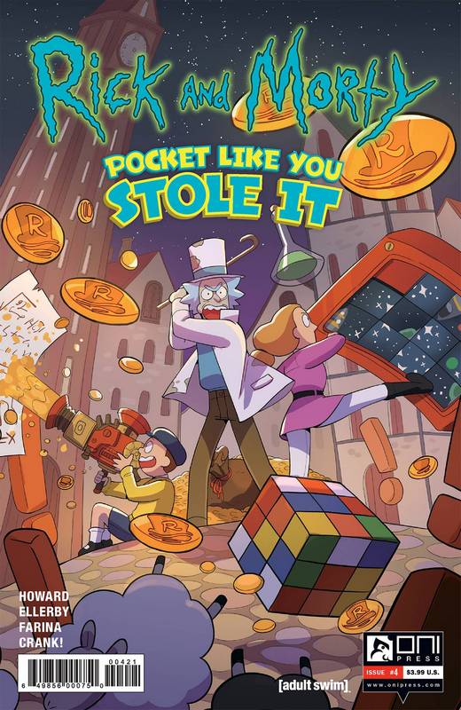 RICK & MORTY POCKET LIKE YOU STOLE IT #4 (OF 5) COSTA VARIANT