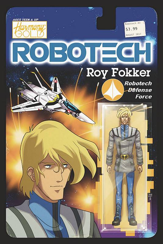 ROBOTECH #4 CVR C ACTION FIGURE VARIANT