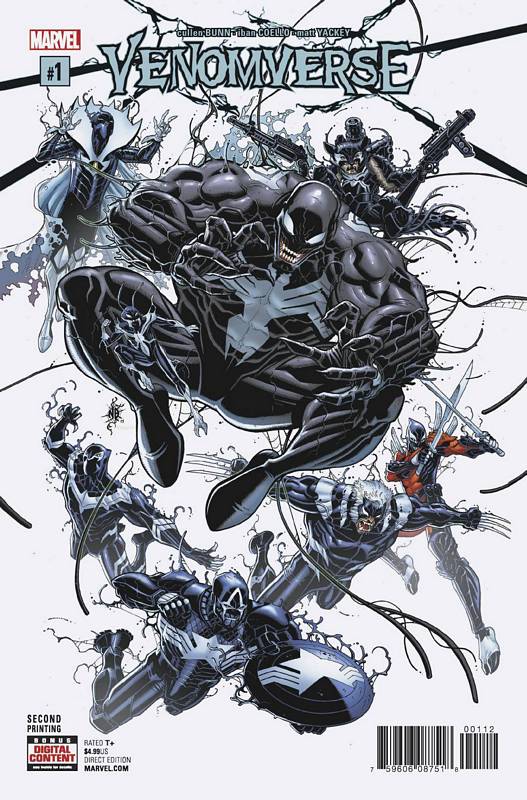 VENOMVERSE #1 (OF 5) 2ND PTG BRADSHAW VARIANT