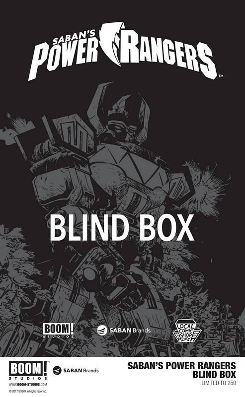 LCSD 2017 SABAN POWER RANGERS BLIND BOX VARIANT