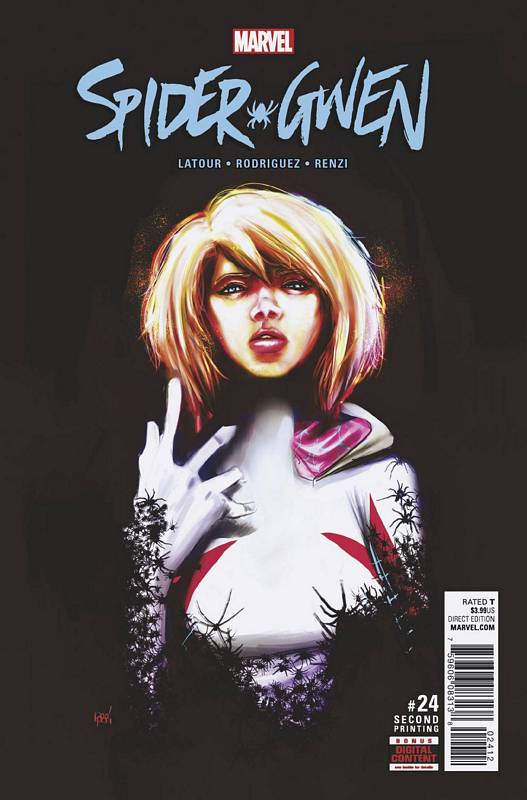 SPIDER-GWEN #24 2ND PTG RODRIGUEZ VARIANT