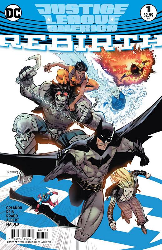 JUSTICE LEAGUE OF AMERICA REBIRTH #1 VARIANT ED