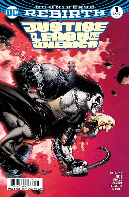 JUSTICE LEAGUE OF AMERICA #1 VARIANT ED